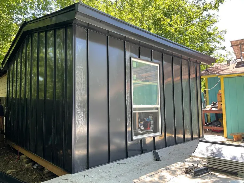 Black standing seam metal wall panels for Roof Inspection in Kings Mountain